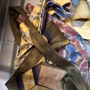 Multicolor Patterned Silk Ties